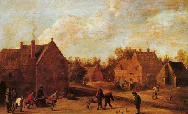 Village scene
